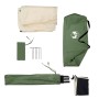 Cortaviento de camping impermeable verde 340x130 cm de , Paravientos - Ref: Foro24-4009657, Precio: 27,26 €, Descuento: %