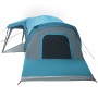Tienda familiar con porche 9 personas impermeable azul von , Zelte - Ref: Foro24-4009585, Preis: 319,08 €, Rabatt: %
