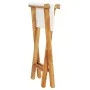Folding chairs 2 pcs solid teak wood cream white fabric by vidaXL, Garden chairs - Ref: Foro24-310669, Price: 85,57 €, Discou...