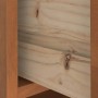 Perchero de entrada SANDENS 45x40x159,5cm madera maciza de pino von , Bänke für Hallen und Lager - Ref: Foro24-4010481, Preis...