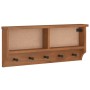 Perchero de pared SANDNES madera maciza de pino 87x12x35 cm von , Hut- und Garderobenständer - Ref: Foro24-4010469, Preis: 39...