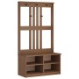 Perchero de entrada SANDENS madera maciza de pino 87x40x159,5cm von , Bänke für Hallen und Lager - Ref: Foro24-4010488, Preis...
