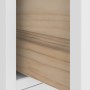 Perchero de entrada SANDENS madera pino blanco 87x40x159,5 cm von , Bänke für Hallen und Lager - Ref: Foro24-4010495, Preis: ...