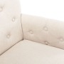 Esszimmerstühle mit Armlehnen, 2 Einheiten, aus beigem Stoff von vidaXL, Essstühle - Ref: Foro24-3058291, Preis: 410,75 €, Ra...