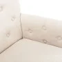 Sillas de comedor con reposabrazos 2 unidades de tela beige de vidaXL, Sillas de comedor - Ref: Foro24-3058291, Precio: 402,2...