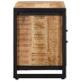 Mueble de TV madera maciza de mango rugosa 80x30x40 cm von , TV-Möbel - Ref: Foro24-4013587, Preis: 205,53 €, Rabatt: %