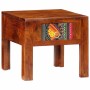 Mesita de noche 2 uds 40x40x36 cm madera maciza de acacia