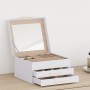 Caja para joyas de 3 niveles blanca 23x20,5x14 cm von , Schmuckständer - Ref: Foro24-4103557, Preis: 36,70 €, Rabatt: %