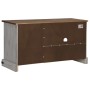 Mueble de TV HALDEN con puerta corredera blanco 110x40x60 cm von , TV-Möbel - Ref: Foro24-4018410, Preis: 212,92 €, Rabatt: %