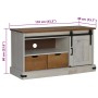 Mueble de TV HALDEN con puerta corredera blanco 110x40x60 cm von , TV-Möbel - Ref: Foro24-4018410, Preis: 212,92 €, Rabatt: %