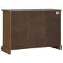 Aparador HALDEN 2 puertas correderas 112x40x80 cm von , Sideboards - Ref: Foro24-4018425, Preis: 339,91 €, Rabatt: %