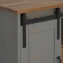 Aparador HALDEN 2 puertas correderas gris 112x40x80 cm de , Aparadores - Ref: Foro24-4018431, Precio: 279,13 €, Descuento: %