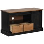 Mueble de TV HALDEN con puerta corredera negro 110x40x60 cm von , TV-Möbel - Ref: Foro24-4018412, Preis: 213,50 €, Rabatt: %