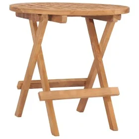Folding garden table solid teak wood 50x50x50 cm by vidaXL, Garden tables - Ref: Foro24-315452, Price: 55,04 €, Discount: %