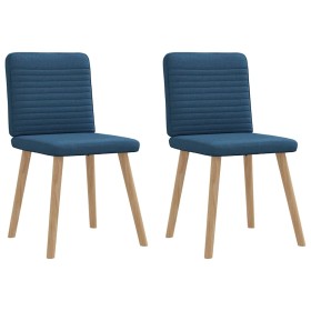 Sillas de comedor 2 unidades tela azul von , Essstühle - Ref: Foro24-4101152, Preis: 104,51 €, Rabatt: %