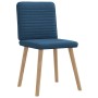 Sillas de comedor 2 unidades tela azul by , dining chairs - Ref: Foro24-4101152, Price: 104,51 €, Discount: %
