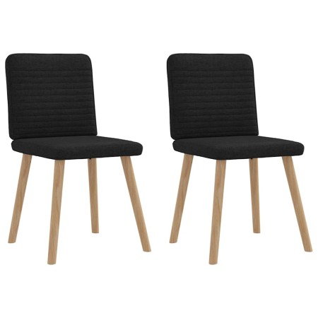Sillas de comedor 2 unidades tela negro von , Essstühle - Ref: Foro24-4101146, Preis: 104,51 €, Rabatt: %