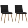 Sillas de comedor 2 unidades tela negro von , Essstühle - Ref: Foro24-4101146, Preis: 104,51 €, Rabatt: %
