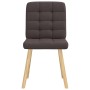 Sillas de comedor 2 unidades tela marrón oscuro von , Essstühle - Ref: Foro24-4101095, Preis: 106,58 €, Rabatt: %