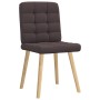 Sillas de comedor 2 unidades tela marrón oscuro von , Essstühle - Ref: Foro24-4101095, Preis: 106,58 €, Rabatt: %