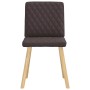 Sillas de comedor 2 unidades tela marrón oscuro von , Essstühle - Ref: Foro24-4101125, Preis: 104,91 €, Rabatt: %