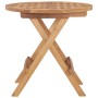 Folding garden table solid teak wood 50x50x50 cm by vidaXL, Garden tables - Ref: Foro24-315452, Price: 56,41 €, Discount: %