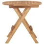 Folding garden table solid teak wood 50x50x50 cm by vidaXL, Garden tables - Ref: Foro24-315452, Price: 55,42 €, Discount: %
