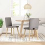 Sillas de comedor 2 unidades tela gris taupé by , dining chairs - Ref: Foro24-4101127, Price: 104,91 €, Discount: %