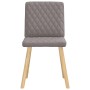 Sillas de comedor 2 unidades tela gris taupé by , dining chairs - Ref: Foro24-4101127, Price: 104,91 €, Discount: %