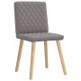 Sillas de comedor 2 unidades tela gris taupé by , dining chairs - Ref: Foro24-4101127, Price: 104,91 €, Discount: %