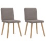 Sillas de comedor 2 unidades tela gris taupé von , Essstühle - Ref: Foro24-4101150, Preis: 104,51 €, Rabatt: %