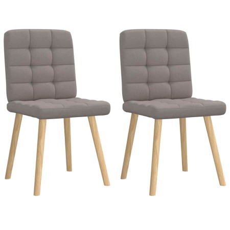 Sillas de comedor 2 unidades tela gris taupé von , Essstühle - Ref: Foro24-4101097, Preis: 106,42 €, Rabatt: %
