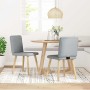 Sillas de comedor giratorias 2 unidades tela gris claro von , Essstühle - Ref: Foro24-4101144, Preis: 104,51 €, Rabatt: %