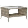 Sofá jardín de 2 plazas con cojín y mesa gris claro von , Outdoor-Sofas - Ref: Foro24-4103850, Preis: 228,33 €, Rabatt: %
