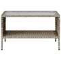 Sofá jardín de 2 plazas con cojín y mesa gris claro von , Outdoor-Sofas - Ref: Foro24-4103850, Preis: 228,33 €, Rabatt: %