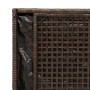 Banco de almacenaje con cojín marrón 100 cm ratán sintético von , Gartenbänke - Ref: Foro24-4104061, Preis: 137,19 €, Rabatt: %