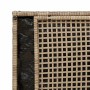 Banco de almacenaje con cojín beige 100 cm ratán sintético von , Gartenbänke - Ref: Foro24-4104063, Preis: 138,30 €, Rabatt: %