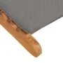 Tumbona plegable con cojín verde oscuro madera maciza de teca von vidaXL, Liegen - Ref: Foro24-310668, Preis: 205,47 €, Rabat...