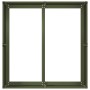 Jardinera de acero laminado en frío verde oliva 80x80x40 cm by , Pots and planters - Ref: Foro24-860741, Price: 70,45 €, Disc...