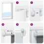 Estor Enrollable Opaco Color Café 105x150 cm Tela Ancho 100,7cm von , Jalousien und Jalousien - Ref: Foro24-4010999, Preis: 2...