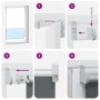Estor Enrollable Opaco Color Café 165x150 cm Tela Ancho 161,6cm von , Jalousien und Jalousien - Ref: Foro24-4011011, Preis: 3...