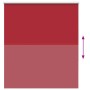 Estor Enrollable Opaco Rojo 125x130 cm Tela Ancho 121,6 cm by , Blinds and blinds - Ref: Foro24-4011757, Price: 28,88 €, Disc...