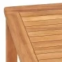 Solid teak wood garden dining table 140x80x77 cm by vidaXL, Garden tables - Ref: Foro24-315619, Price: 249,02 €, Discount: %
