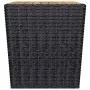 Garden table and chairs 3-piece set, synthetic rattan, acacia wood, black. by vidaXL, Garden sets - Ref: Foro24-3058366, Pric...