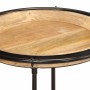 Juego de mesas auxiliar 2 piezas madera maciza de mango de , Mesas auxiliares - Ref: Foro24-4013513, Precio: 89,90 €, Descuen...