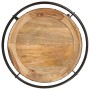 Mesa auxiliar madera maciza de mango Ø55x60 cm by , Side tables - Ref: Foro24-4013511, Price: 88,81 €, Discount: %