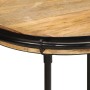 Mesa auxiliar madera maciza de mango Ø55x60 cm by , Side tables - Ref: Foro24-4013511, Price: 88,81 €, Discount: %