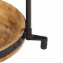 Mesa auxiliar madera maciza de mango Ø55x60 cm by , Side tables - Ref: Foro24-4013511, Price: 88,81 €, Discount: %