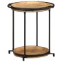 Mesa auxiliar madera maciza de mango Ø55x60 cm by , Side tables - Ref: Foro24-4013511, Price: 88,81 €, Discount: %