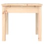 Banco de jardín madera maciza de pino 50x44x45 cm de vidaXL, Bancos de jardín - Ref: Foro24-823990, Precio: 36,30 €, Descuent...